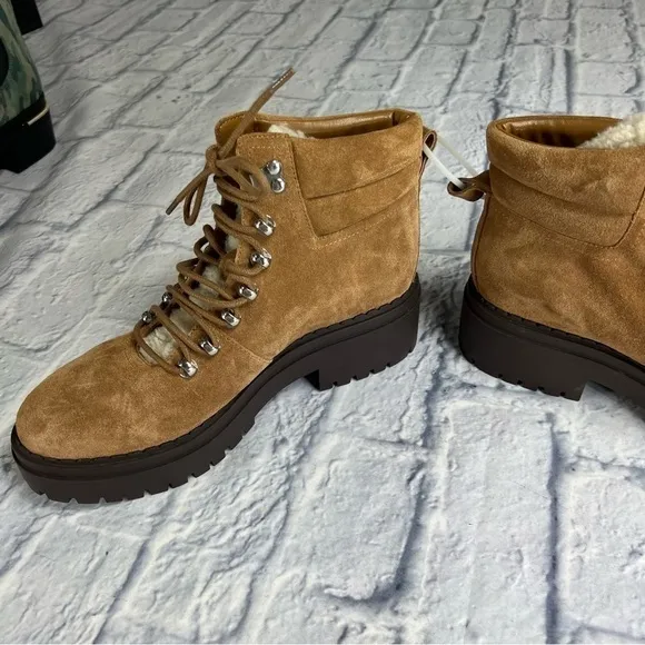 Marc Fisher boots suede leather size 8