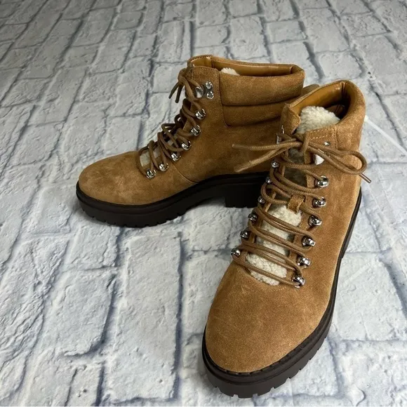 Marc Fisher boots suede leather size 8