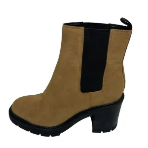 Marc Fisher Vanlisa Tan Suede Leather Boots Size 8.5M