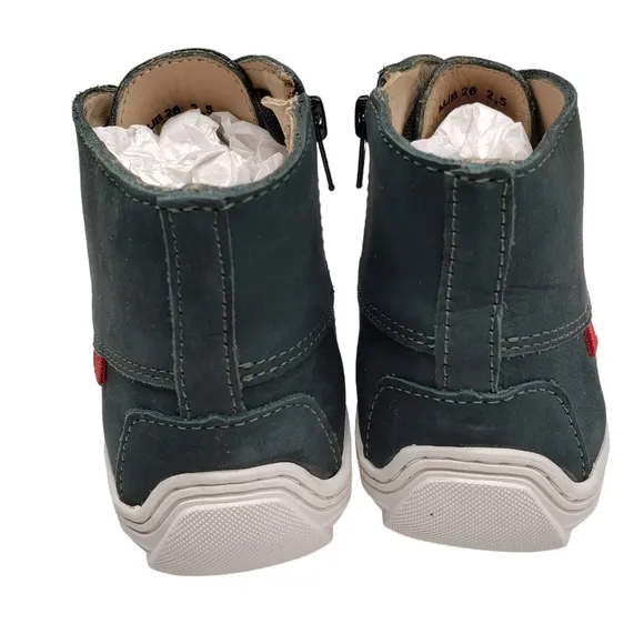 Marc Joseph | NIB West Houston Bootie Emerald Green Lace Up Leather Boots 2.5