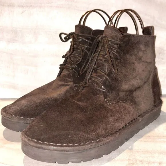 Marsell Italian Gomme Brown Suede Chukka Boots Men's Size EU 42.5 - US 9.5