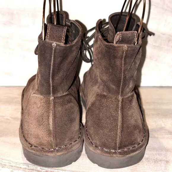 Marsell Italian Gomme Brown Suede Chukka Boots Men's Size EU 42.5 - US 9.5
