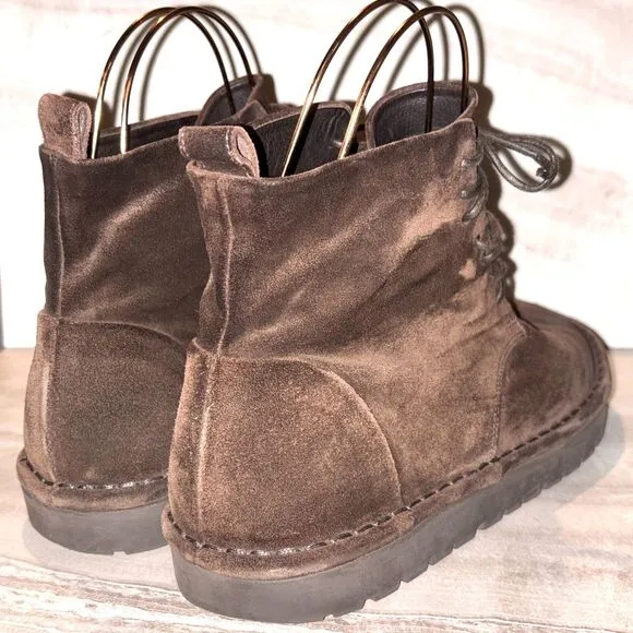 Marsell Italian Gomme Brown Suede Chukka Boots Men's Size EU 42.5 - US 9.5