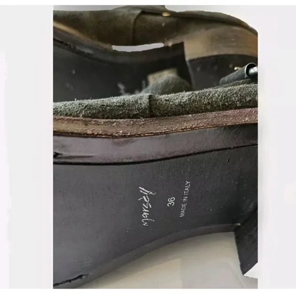 Marsell Suede Ankle Boots 36