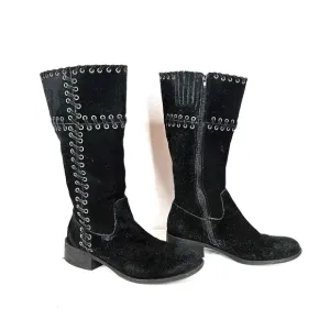 Matisse Suede Grommet Boots