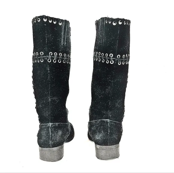 Matisse Suede Grommet Boots