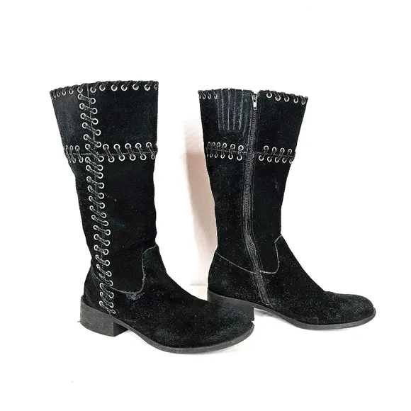 Matisse Suede Grommet Boots