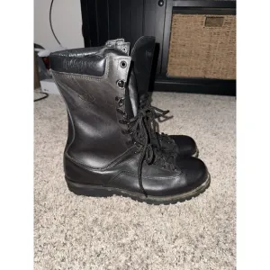 Matterhorn Boots Mens 12 1949 Gore-Tex Thinsulate 10&quot; Combat Leather Black USA