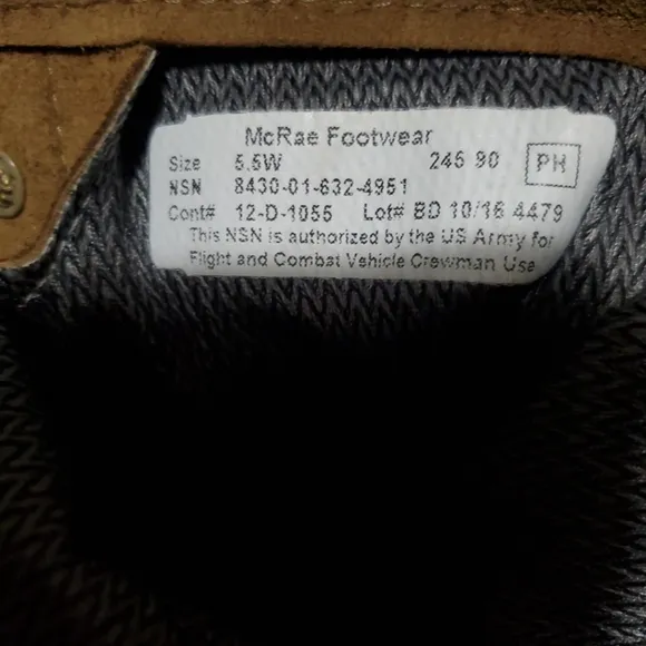 McRae boots - 5.5W