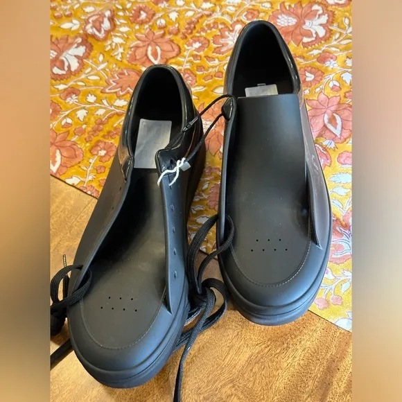 MELISSA women’s black lace up shoes