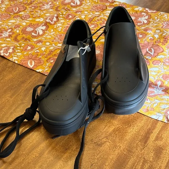 MELISSA women’s black lace up shoes