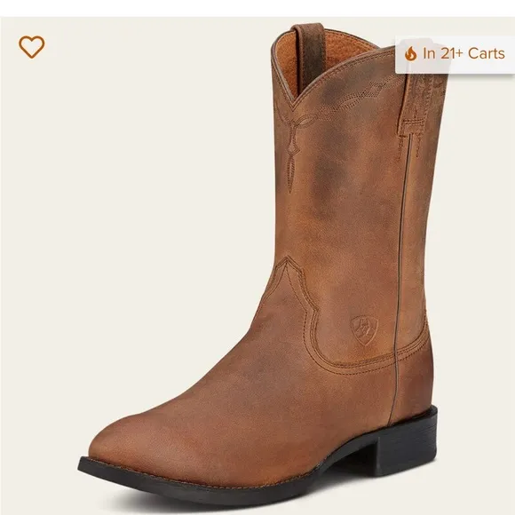 Men's Ariat Western Leather Boots