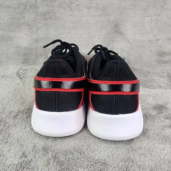 Mens Black &amp; Red Nike Legend Essential 2 Shoes Athletic Trainers Size 11