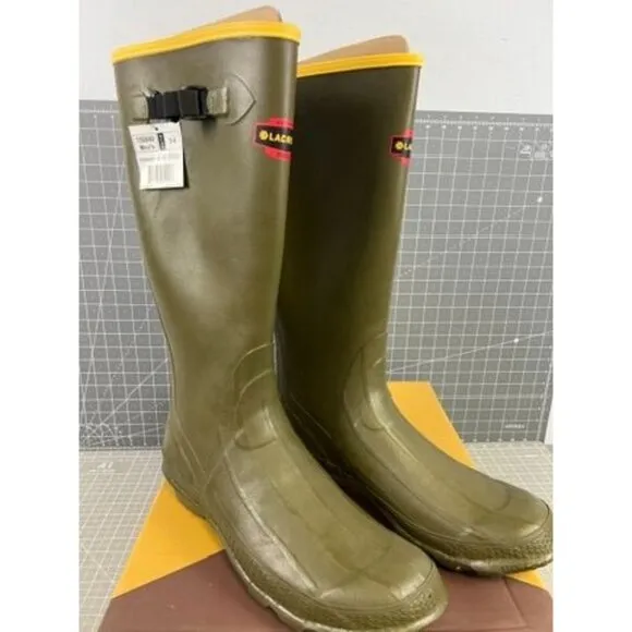 Men's LaCrosse Grange 18&quot; Work Boots 14 OD Green