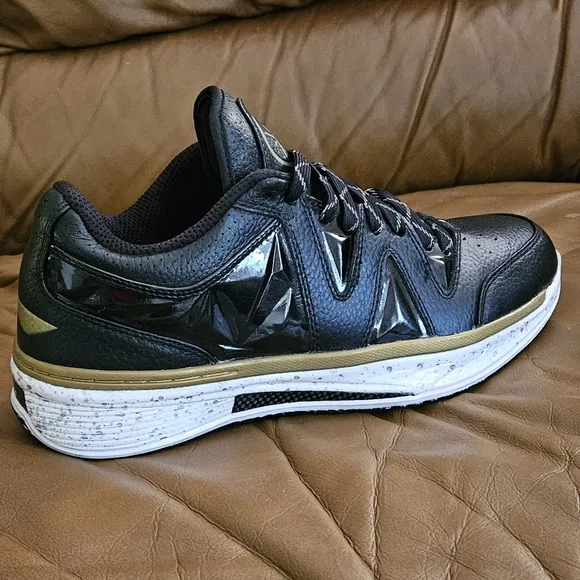 Men's Li-Ning Way Of The Wade Black and Gold Athletic Shoes Size 11.5 (EXCELLENT