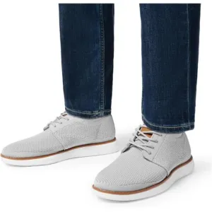 Men's Lightweight Knit Mesh Sneakers Breathable Lace-Up Casual Walking Shoes