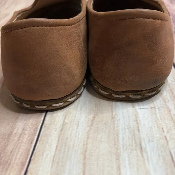 Men’s SABAH Handmade Premium Leather Loafer Slip On Shoe Brown Size 45 US 12.5