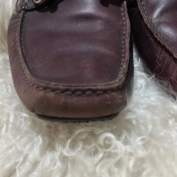 Men's Salvatore Ferragamo Mocassin with Gancini Ornament EUC Size 11 Retail:$895