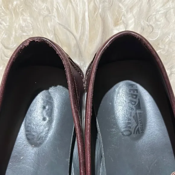 Men's Salvatore Ferragamo Mocassin with Gancini Ornament EUC Size 11 Retail:$895