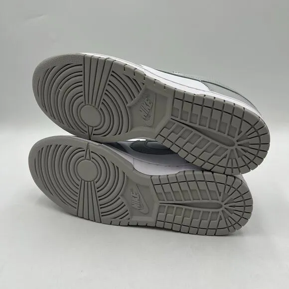 Mens Size 9 Nike Dunk Low Retro White Grey Fog Casual Shoes DD1391 103