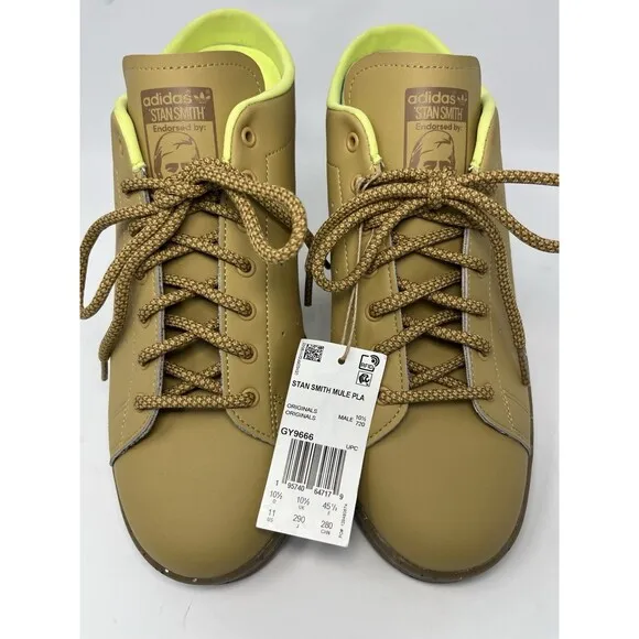 Men’s Stan Smith Adidas Mule Shoes Size 11 Lace Up NWT