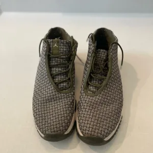 Men's Woven Sneakers - Olive and Gray