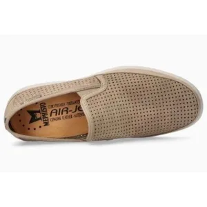 MEPHISTO TIAGO PERFORATED LOAFER MEN LEATHER TAN SHOES AIR RELAX SIZE 9