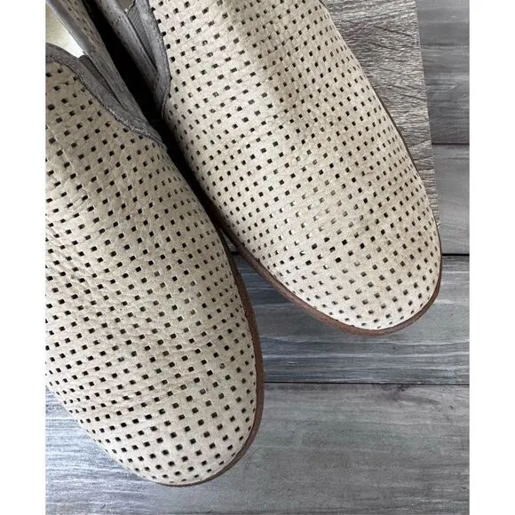 MEPHISTO TIAGO PERFORATED LOAFER MEN LEATHER TAN SHOES AIR RELAX SIZE 9