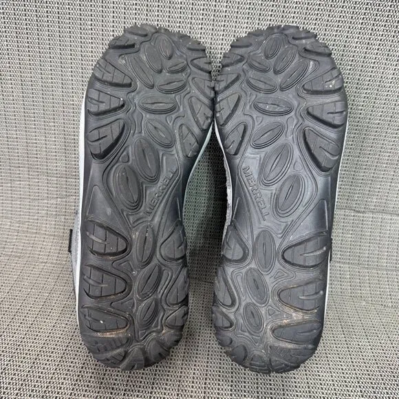 Merrell Alverstone 2 Mens Size 10 Gray/Red Waterproof Hiking Shoes