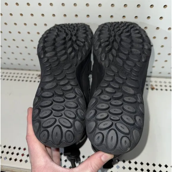 Merrell Cloud Puff Lace Polar Womens WP Insulated Winter Snow Boots Size 7 Black