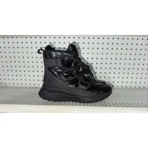 Merrell Cloud Puff Lace Polar Womens WP Insulated Winter Snow Boots Size 7 Black