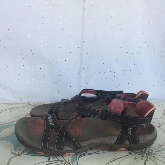 Merrell Cocoa Coral Sandspur Strappy Hiking Camping Sandals Brown Women - Size 6