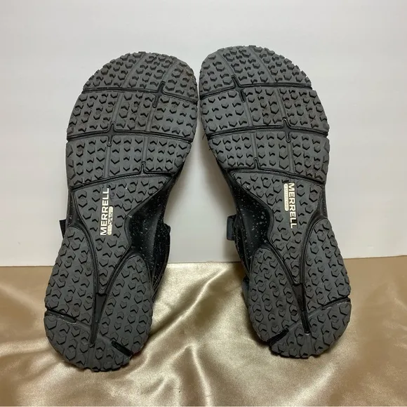 Merrell Hydrotrekker Hiking Water Outdoors Black Straps Sandals Size 8