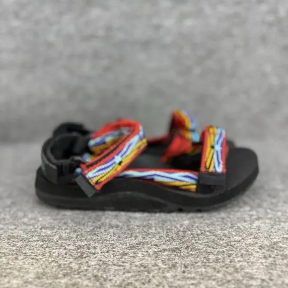 ✅Merrell Kathmandu II Sandals Youth3 Hiking Strappy Multicolor Hook &amp; Loop Flats
