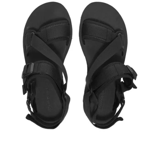 Merrell New Mens Size 10 and 12 1TRL’s Alpine Strap Outdoor Sandals Black