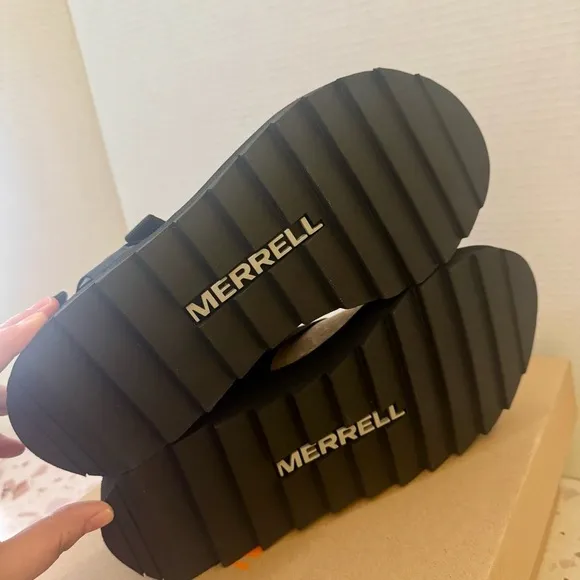 Merrell New Mens Size 10 and 12 1TRL’s Alpine Strap Outdoor Sandals Black