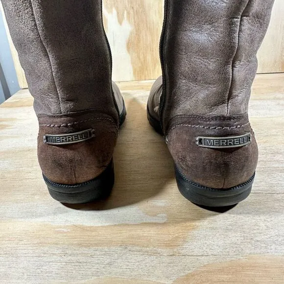 Merrell Vera Mid Barnwood Boots Women’s Size 9