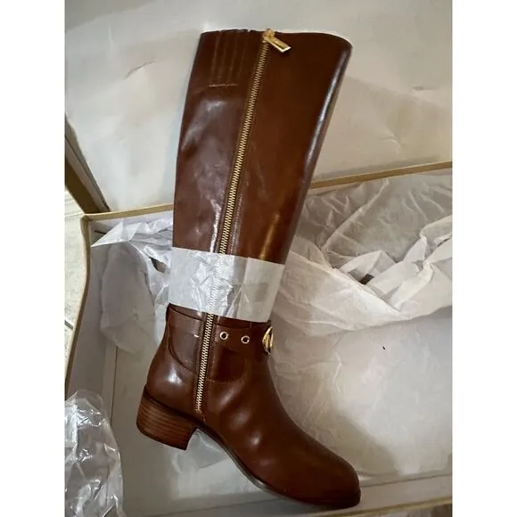 Michael Kores Boots leather brand new size 5.5