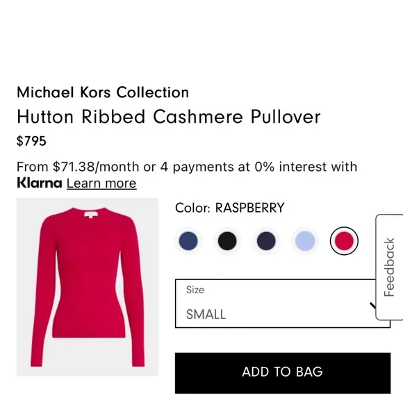 Michael Kors Collection Hutton rib-knit pullover