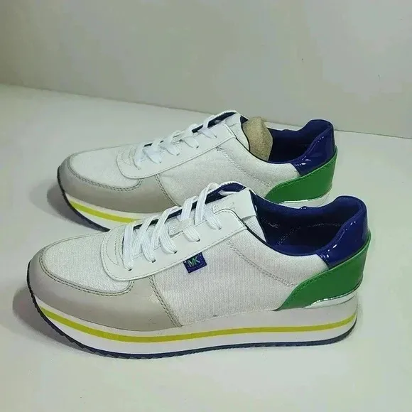 MICHAEL KORS MONIQUE TRAINER (PALM MULTI)WOMEN'S SHOES