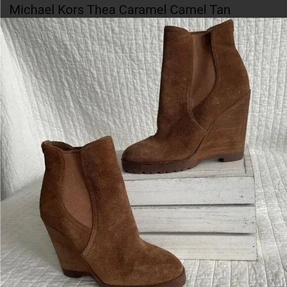 Michael Kors Wedge Boots Women's