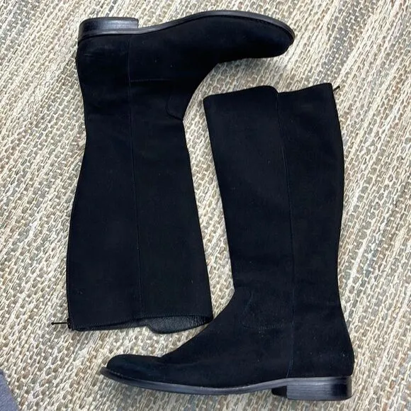 MICHAEL PASINKOFF Black Suede Boots