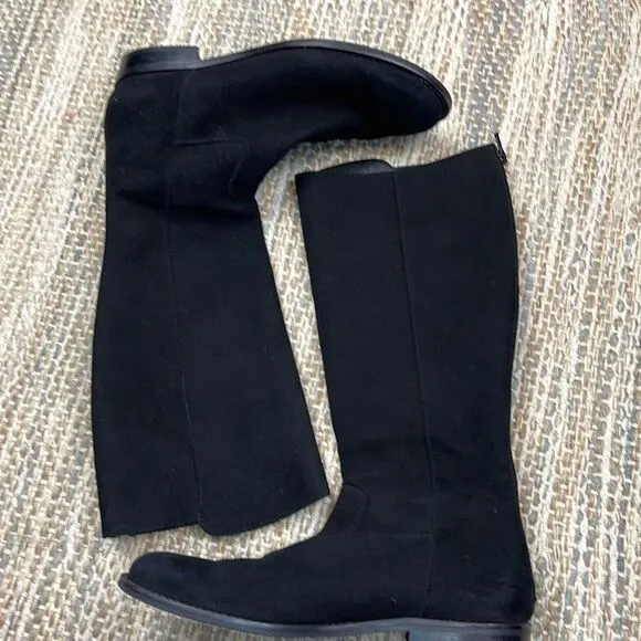 MICHAEL PASINKOFF Black Suede Boots