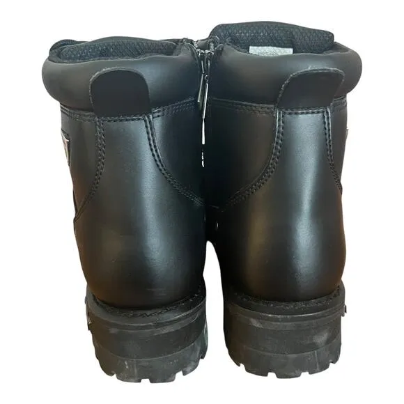 Milwaukee Motorcycle Road Captain Leather Boots Men Size 12 EE