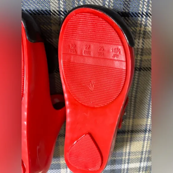 Mini Melissa Ultragirl   Mickey and Friends Baby Red Black