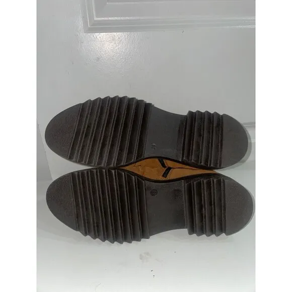 Miz Mooz Fanley Women’s Brown Suede Ankle Boots size 38/US 7.5 NWOT