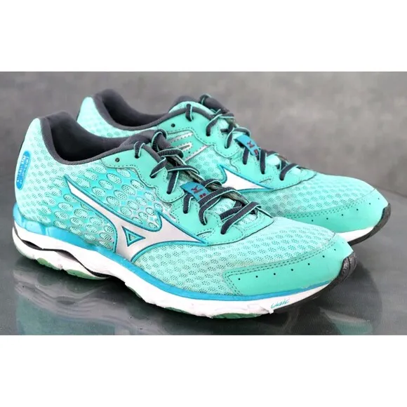 Mizuno Wave Inspire II Women's Running Shoes Size 9.5 Aqua Green