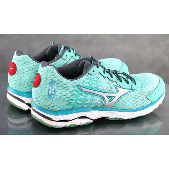 Mizuno Wave Inspire II Women's Running Shoes Size 9.5 Aqua Green