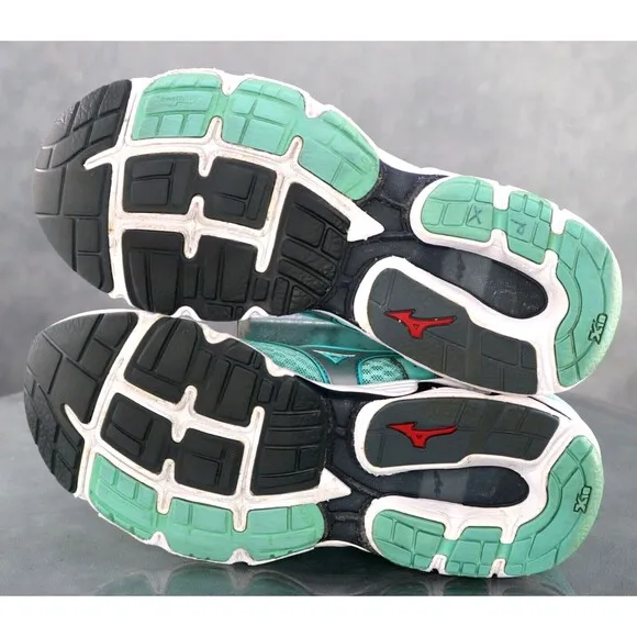 Mizuno Wave Inspire II Women's Running Shoes Size 9.5 Aqua Green