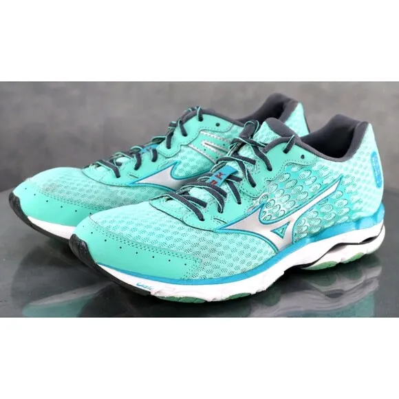 Mizuno Wave Inspire II Women's Running Shoes Size 9.5 Aqua Green